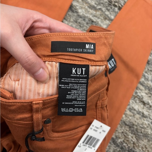 KUT From The Kloth Mia Toothpick Skinny Jeans Sz 2 NWT | KUT Skinny Jeans NEW - - Picture 7 of 12